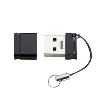 Intenso USB флеш-накопитель 3532480 32 ГБ, USB 3.2 Gen 1, скорость чтения 100 МБ/с, черный, пластик, форм-фактор: крышка (3532480)