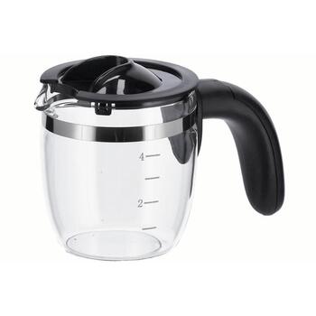 Severin Stikla kanna 5412, caurspīdīgs/melns, piemērots SEVERIN espresso automātam KA 5978 (5412)
