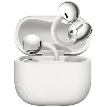 Huawei Bezvadu austiņas FreeClip 2 55038691, Bluetooth 6.0, 10.8mm, 20-20kHz, IP54, 9h, balts, trokšņu slāpēšana, atvērts dizains (55038691)