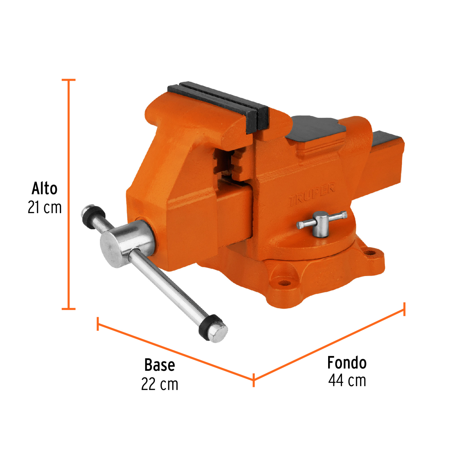 Spīles 15,8kg 18593 TA-5 Truper (TA-5)