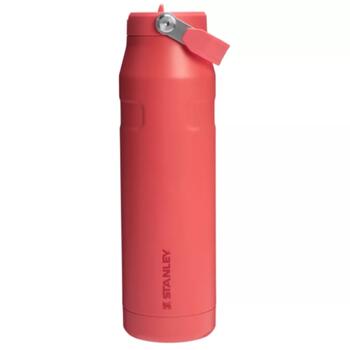 Stanley® Термобутылка с трубочкой The IceFlow Bottle Flip Straw 2.0 2812111080, 1,06л, кораллово-красно-оранжевый, холод до 15ч (2812111080)
