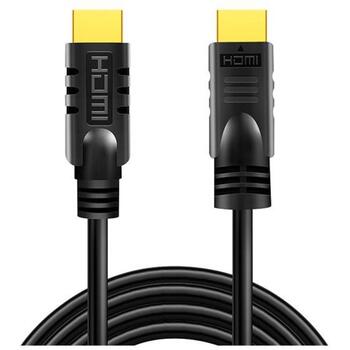 Logilink HDMI кабель CHA0025, 25м, активный, HDMI-HDMI, 4K, Ethernet, позолоченные контакты, черный (CHA0025)