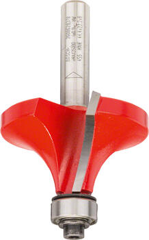 Noapaļošanas frēzes 8 mm, D 44,4 mm, Rokas frēzēm, malu frēzēm NOAPAĻOŠANAS FRĒZE EXPERT FOR WOOD, 2608629378, BOSCH (2608629378)