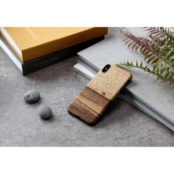 Man&Wood Чехол M7717B, 6.5, натуральное дерево, поликарбонат, Apple iPhone XS Max, С изображением (M7717B)