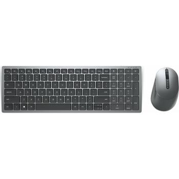 Dell Pro Plus KM7120W klaviatūra un pele, 1600DPI, Bluetooth, 7 pogas, akumulators AAA, Titan Gray (580-AIWM_LT)