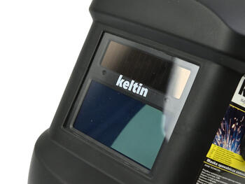 Keltin metināšanas maska K00290, 92,5x42,5mm, 110x90x9mm, -10°C līdz +65°C, DIN 9-13, DIN 4, EN379, EN175, UV/IR aizsardzība (K00290)