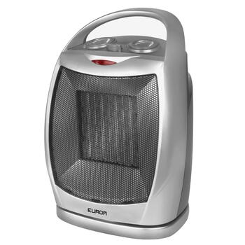 Keramikas ventilatora tipa sildītājs telpai un kempingam ar termostatu un oscilāciju 1500W līdz 60m³ grīdas SF 1525 Eurom (341768)