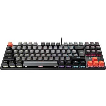 Tracer Механическая клавиатура TRAKLA47373, 1.5м, 87 клавиш, RGB подсветка, 8 мультимедийных клавиш, WinLock, Anti ghosting (TRAKLA47373)