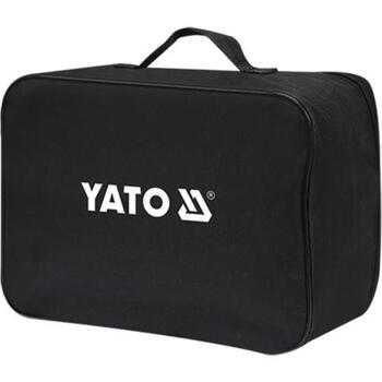 Yato auto kompresors YT-73462, 250W, 12V, 10bar, 60l/min, LED apgaismojums, manometrs, 5m šļūtene, 3m vads (YT-73462)