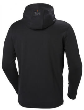 Helly Hansen Jaka ar kapuci Chelsea Evolution 79197_990-L, L, melna, 80% kokvilna/20% poliesteris 320g/m², YKK rāvējslēdzējs (79197_990-L)