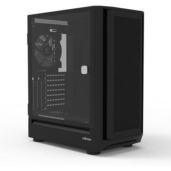 Zalman Корпус для компьютера i6 Black, 6.4кг, 23см, 47.5см, 42см, 4xRGB вентиляторов, 1xHD Audio, 2xUSB 2.0, 1xUSB 3.0 (i6 Black)