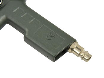 Geko riepu piepūšanas pistole ar manometru G01101, 0-16 bar, 0-225 psi, 12x370 mm šļūtene, 1/4