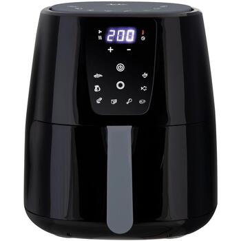 Jata Gaisa fritieris JEFR1225, 1300 W, 5 l, 80-200 °C, 8 gatavošanas programmas, bez eļļas, taimeris 30 min (JEFR1225)
