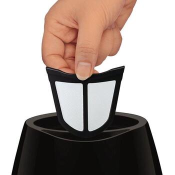 Tefal Электрический чайник KO150F30, 2400 Вт, 1.5 л, Пластик, 360° поворотная база, Черный (KO150F30)