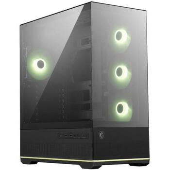 Msi Корпус MAG PANO 110R PZ, 420mm, 225mm, 485mm, 3x120mm боковых вентиляторов, 1x120mm заднего вентилятора, 2x2.5