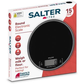 Salter Кухонные весы SA00595BCFEU12, 5кг, 1г, функция тарирования, измеряет твердые и жидкие вещества, ЖК-дисплей (SA00595BCFEU12)