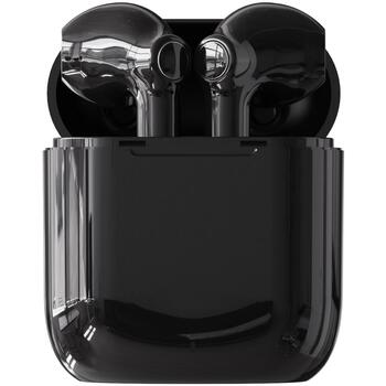 Denver TWE-39B 111191120400, беспроводные наушники, Bluetooth 5.0, 4ч работы, 85г, черные, встроенный микрофон, стерео, для спорта (111191120400)