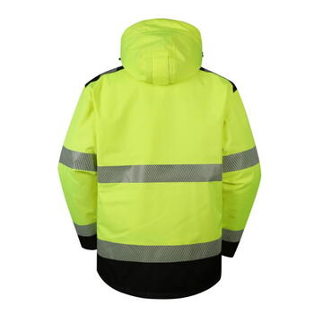 Pesso Hi-vis ziemas jaka Arizona CL2 ARIZONA-M, M, 8000mm, 5000g/m²/24h, EN ISO 20471, EN 343 (ARIZONA-M)