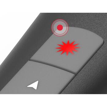 Hama беспроводной пульт 139915, 2.4 GHz, 12м, красный лазерный указатель, 2 x AAA батарейки в комплекте (00139915)