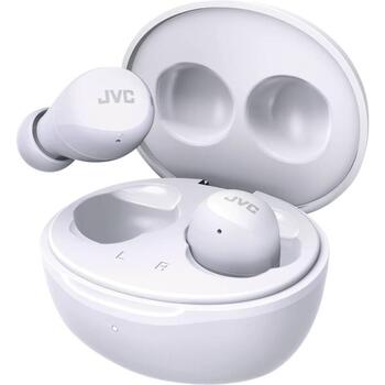 JVC HA-Z66T-W-E True Wireless наушники, белые, Bluetooth 5.1, IPX4, 6mm, 20Гц-20кГц, 16Ω, 7.5ч/23ч, USB-C, сенсорное управление (HA-Z66T-W-E)