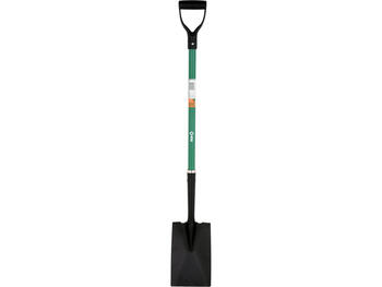 Flo lāpsta 35836, 120cm, 17.5x27cm, stikla šķiedras kāts, tērauda darba daļa, Y rokturis (35836)