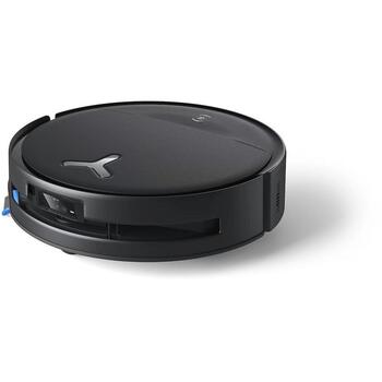 Ecovacs робот-пылесос DEEBOT T80S OMNI BLACK, 24800 Па, 6400 мАч, влажная и сухая уборка, Wi-Fi, черный (T80S OMNI BLACK)