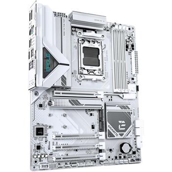 Gigabyte Материнская плата B850 EAGLE ICE, для процессоров AMD Ryzen 9000, 8+2+2 фазы цифрового VRM, до 8200MHz DDR5, 3*M.2 (B850 EAGLE ICE)