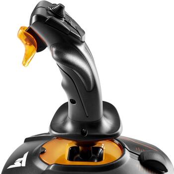 Thrustmaster Джойстик T.16000M FCS 2960773, 4 оси, технология H.E.A.R.T HallEffect, USB, проводной, PC, эргономичный триггер (2960773)