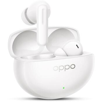Oppo наушники Enco Air5 Pro 110070330305, TWS, Bluetooth 6.0, 20-40000 Гц, IP55, шумоподавление, микрофон, белый (110070330305)