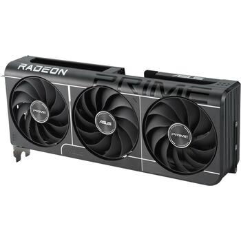 Asus Video karte PRIME-RX9060XT-O16G 16GB GDDR6, PCIe 5.0, 7680 x 4320, 3 ventilatori, 2.5 slots, HDMI 2.1b, DisplayPort 2.1a (PRIME-RX9060XT-O16G)