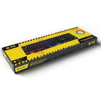 Tracer клавиатура GameZone LoCCar TRAKLA46651, 1.3m, 12 мультимедийных клавиш, RGB подсветка (TRAKLA46651)