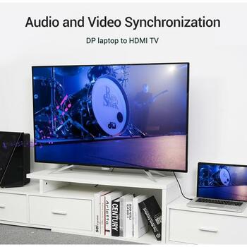 Vention Video Kabeļi HADBG 1.5m, 1080p, 60Hz, Taisns kontakts, Strāvas kabelis, PVC apvalks, Zelta kontakts (HADBG)