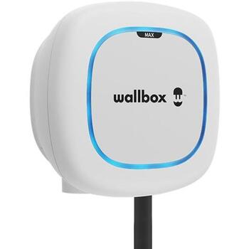 Wallbox Станция зарядки электромобилей Pulsar Max PLP4-0-2-4-9-001, 22 кВт, Wi-Fi, Bluetooth, 5 м, белый (PLP4-0-2-4-9-001)