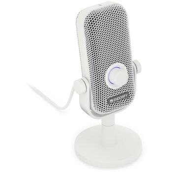 Endorfy микрофон EY1B015, 30-18000 Гц, 24 бит, USB Type-C, 3.5 мм, RGB подсветка, сенсорная кнопка отключения звука (EY1B015)