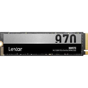 Lexar SSD NM970 LNM970X001T-RNNNG, 1000 GB, M.2 2280, PCIe Gen 5X4, 11000 MB/s, 10000 MB/s (LNM970X001T-RNNNG)