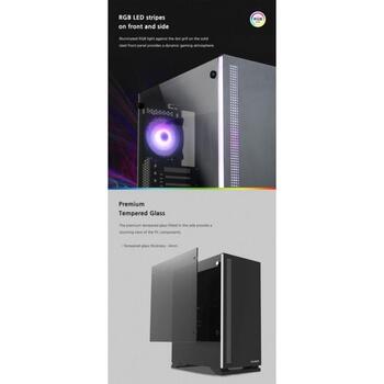Zalman Корпус ПК S5 Black, 2x3.5