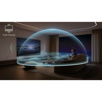 Tcl звуковая панель Q75HE 5.1.2 канала, 620 Вт, Dolby Atmos, DTS:X, Bluetooth, технология Ray Danz, беспроводной сабвуфер (Q75HE)