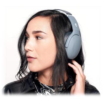 Skullcandy беспроводные наушники Crusher Evo S6EVW-N744, 40ч, 32Ом, Bluetooth 5.0, микрофон, серый (S6EVW-N744)