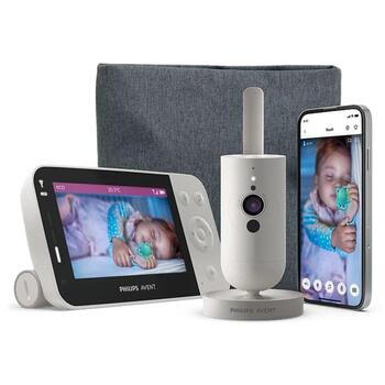 Philips Avent EcoOwl Connected SCD953/26, mazuļa monitors, Full HD 1080p, 4,3