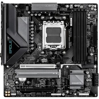 Gigabyte Mātesplate B850M EAGLE WF7, ligzda AM5, DDR5 8200MHz, 256GB, Micro-ATX, Wi-Fi 7, 2.5GbE, Bluetooth 5.4, HDMI 2.1 (B850M EAGLE WF7)