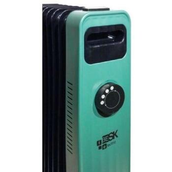 Besk eļļas radiators 9148051, 2000W, 9 sekcijas, 220V, 50Hz, 3 ātrumi, strāvas vads (9148051)