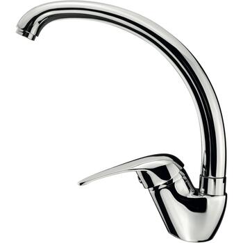 Edesa Смеситель 951270001, 255mm, 52mm, 250mm, хром, Латунь, Керамика, Рычаг, 3/8, 50, Перловый аэратор (951270001)