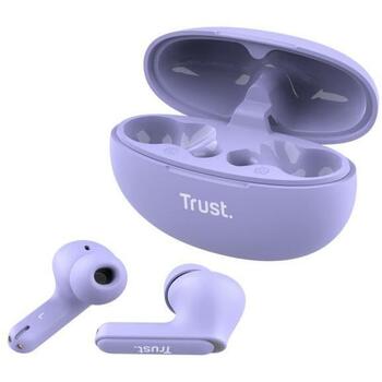 Trust austiņas Yavi 25297 Bluetooth, 20-20000 Hz, 6 h akumulatora darbības laiks, 23 h ar uzlādes korpusu (25297)