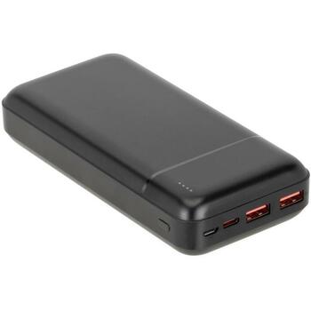 Rivacase Power Bank VA2102 BLACK, 20000 мАч, 22.5 Вт, 2x USB Type-A, 1x USB Type-C, светодиодный индикатор (VA2102 BLACK)
