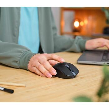 Trust Ozaa Мышь USB Оптическая WRL 24819, 3200 DPI, 6 кнопок, беспроводная, USB Type-A, Bluetooth, перезаряжаемая, тихий клик (24819)