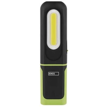 Emos перезаряжаемый рабочий свет P4537, 330 лм, 1200 мАч, COB LED 100 % – 330 лм, SMD LED 100 % – 60 лм, 3 режима (P4537)
