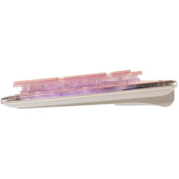 White Shark TACHI PINK GK-003441, TACHI-P-US, 104/105 клавиш, USB Type-A, розовый, подсветка, мультимедийные клавиши (TACHI-P-US)