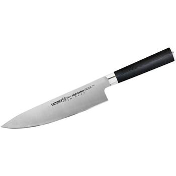 Samura MO-V SM-0220, 3 кухонных ножа, AUS-8, 58 HRC, рукоятка G-10, шеф-нож, универсальный, овощной (SM-0220)