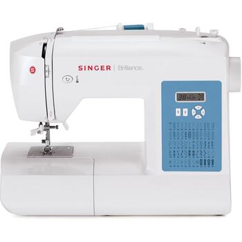Singer Šujmašīna 6160 Brilliance, 60 šuvju, 6 pogcaurumu, automātiskā diegu ievilkšana, LCD displejs (6160)