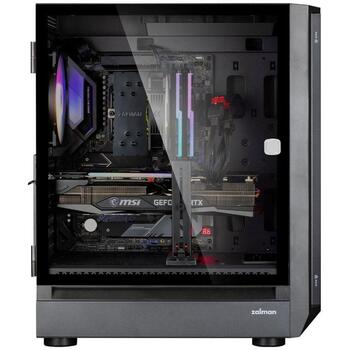 Zalman Корпус для компьютера i6 Black, 6.4кг, 23см, 47.5см, 42см, 4xRGB вентиляторов, 1xHD Audio, 2xUSB 2.0, 1xUSB 3.0 (i6 Black)